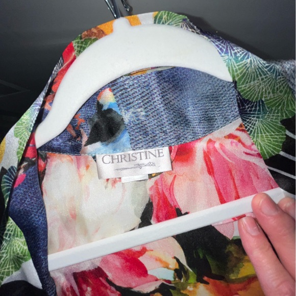 Amazing Sakura silk robe by Christine of Vancouver! Sz M-L very good condition - Picture 6 of 10